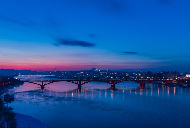 Free Bridge River photo and picture