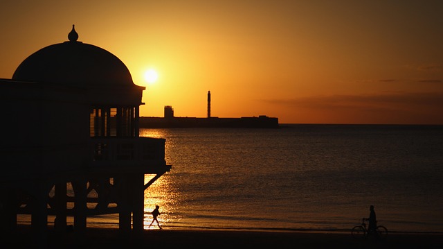 Free Sunset Andalusia photo and picture