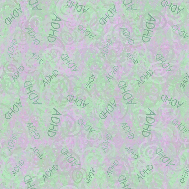 Free adhd pattern background illustration