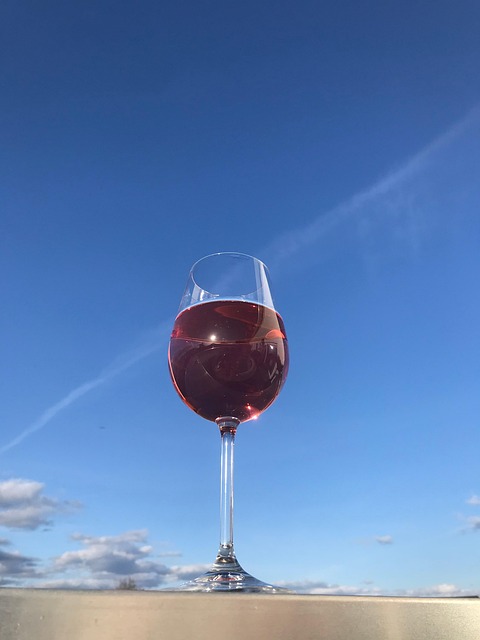 Wijn, Rode Wijn, Roos, Glas, Wijnglas