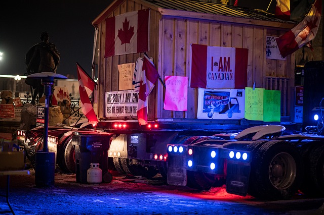 Free Trucks Convoy photo and picture
