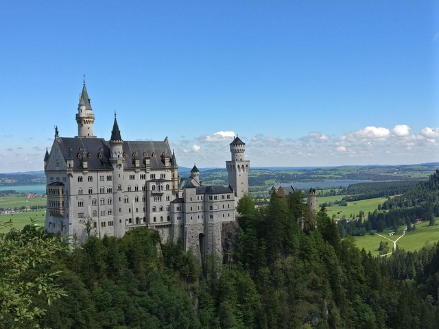 Castillo, Paisaje, Neuschwanstein
