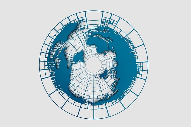Free globe continents earth illustration