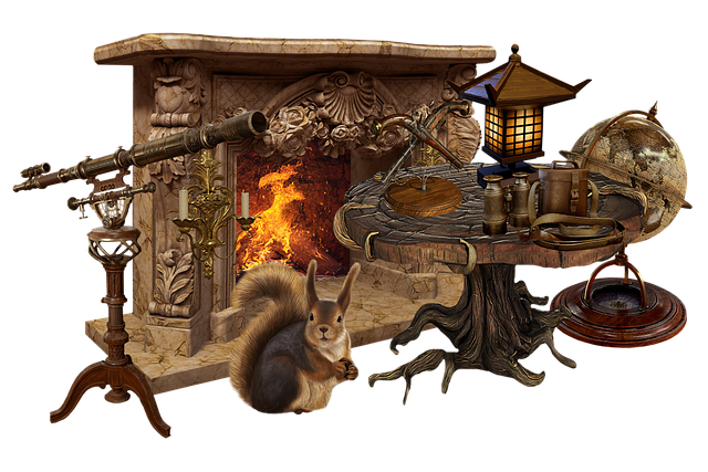 Free Fireplace Fire illustration and picture