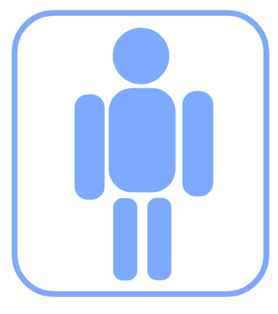 男人, 透明的, 图标, 男孩, 象征, 蓝色的, 线, 线条艺术, 人们