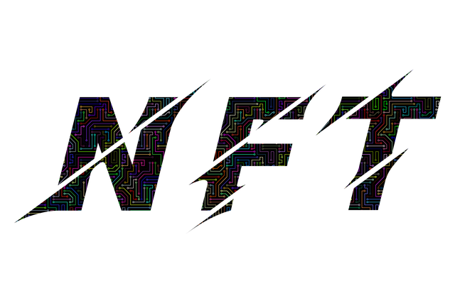 Free nft non fungible token token illustration