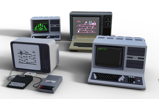 Download Computer, 8Bit, Old. Royalty-Free Stock Illustration Image ...