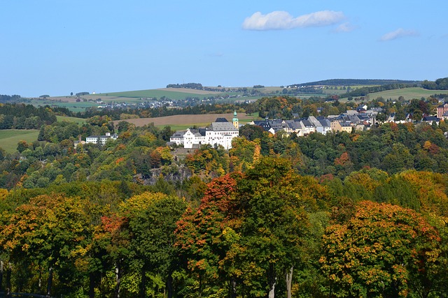 Natur, Herbst, Stadt, Dorf, Dorf