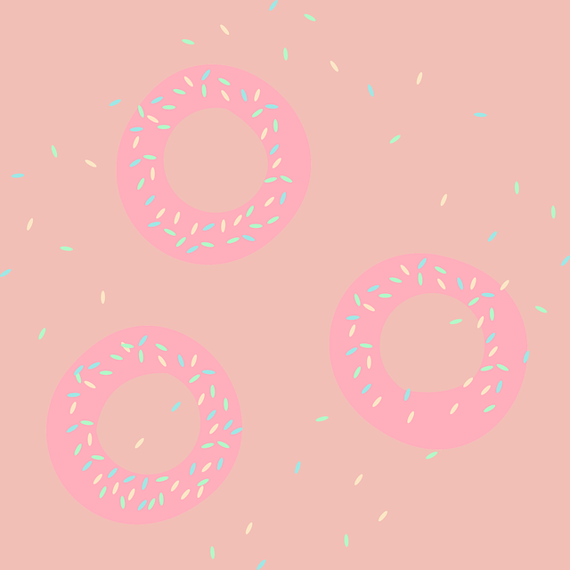 Free donuts sprinkles dessert vector