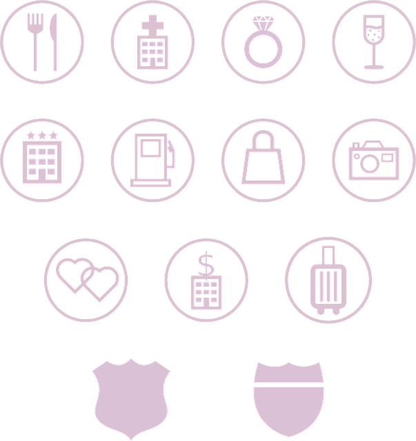 Ícones De Casamento, Convite, Casado