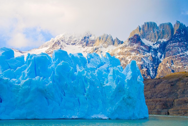 Natuur, Gletsjer, Patagonië, Winter