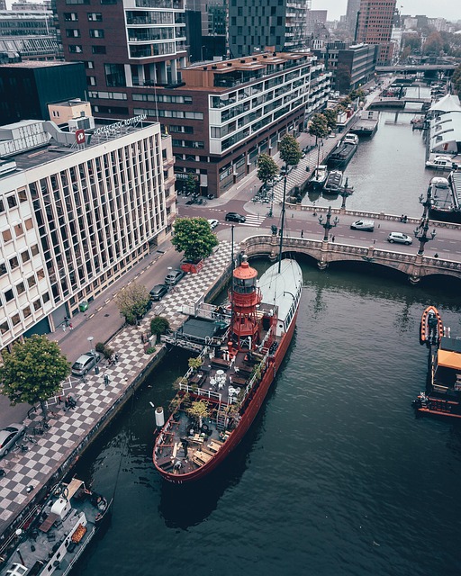 Faro, Urbano, Ciudad, Rotterdam
