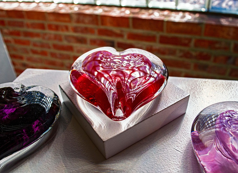 Valentine’S Day Glass Art Belger - Free photo on Pixabay