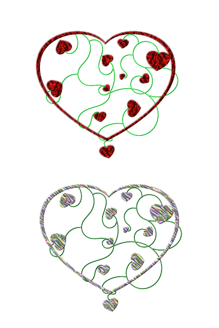 Free Love Heart illustration and picture