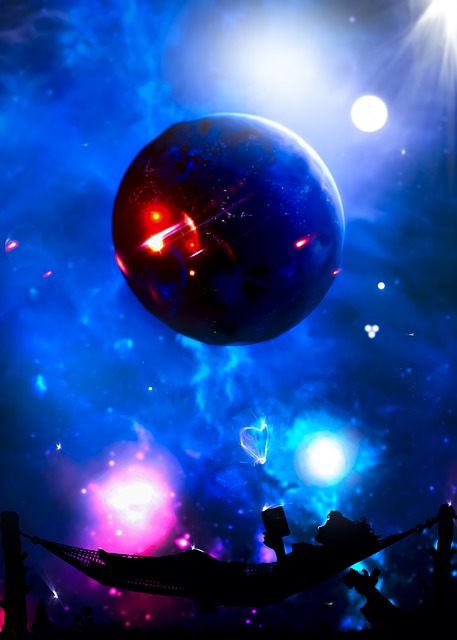 Free universe galaxy imagination illustration
