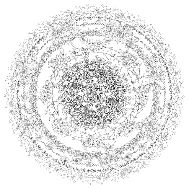 Free Rosette Mandala illustration and picture