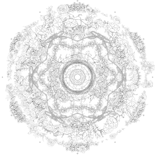 Free Rosette Mandala illustration and picture
