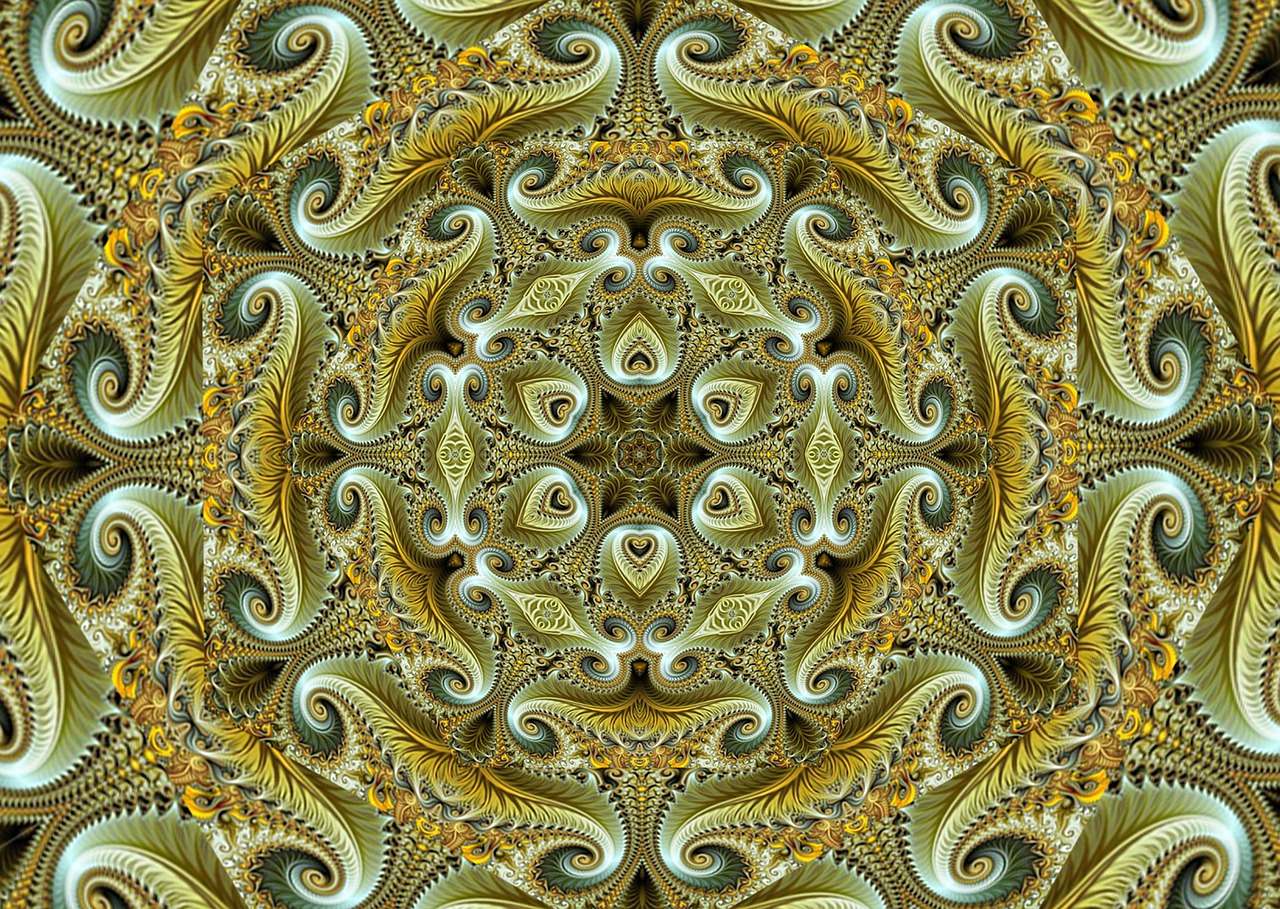 download-abstract-art-kaleidoscope-rosette-royalty-free-stock