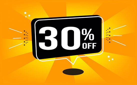 Free Thirty Percent Off 30 photo and picture