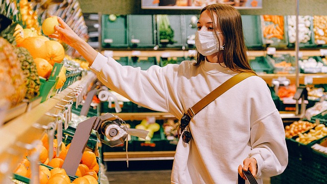 Free Woman Grocery photo and picture