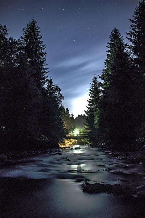 夜晚 河 冬天 - Pixabay上的免费照片 - Pixabay