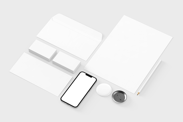 Free branding stationary mockup illustration