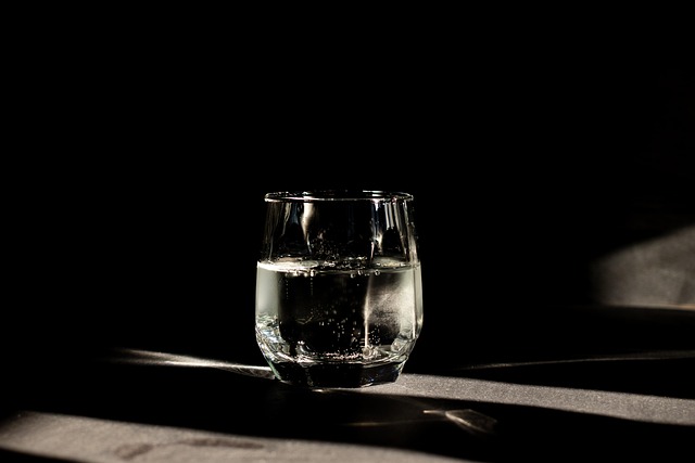 Glas, Vand, Lys, Drikke, Drikkevand