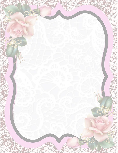 Free roses flower wedding illustration
