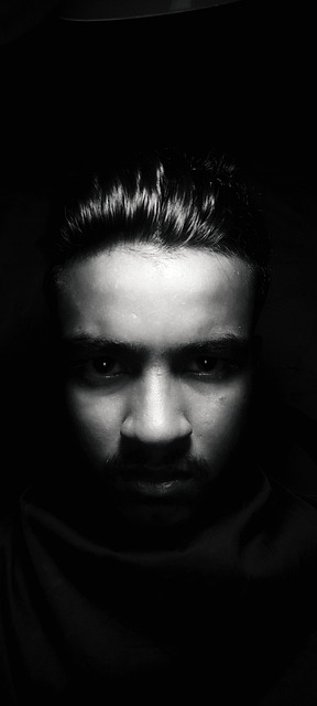 Nft, Zwart, Verdrietig, Portret, Model