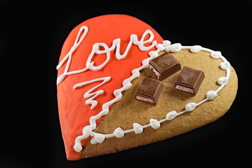 Cookie, Hjerte, Honningkager