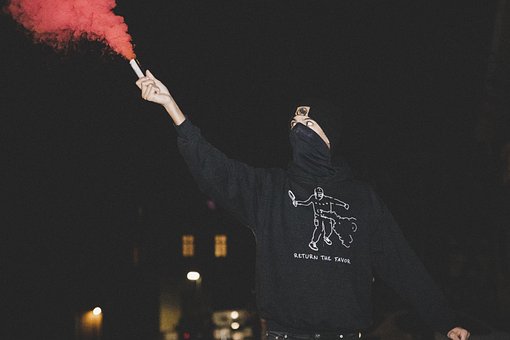 Libertate, Protest, Demonstrație, Fum