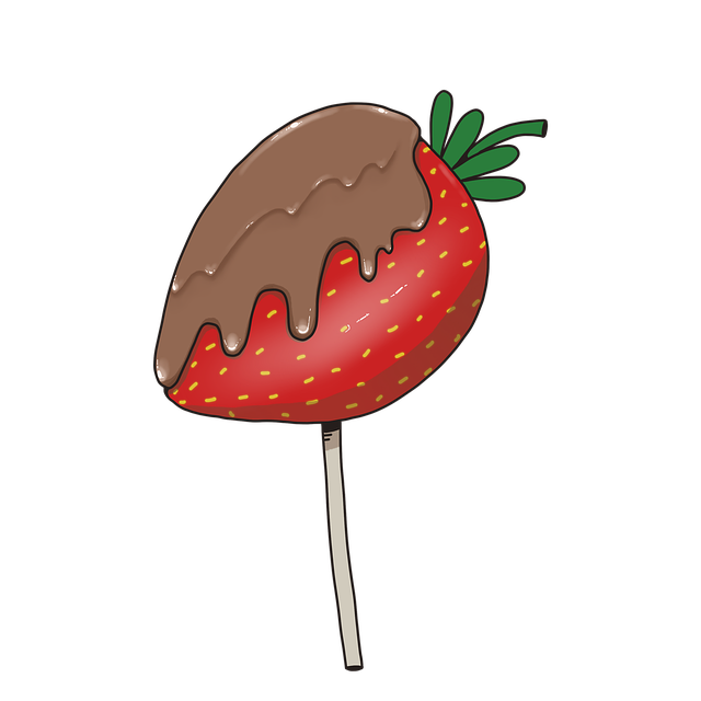 Free Strawberry Chocolate illustration and picture