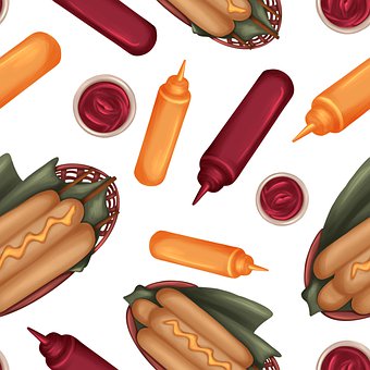 Free Street Food Corndogs illustration and picture