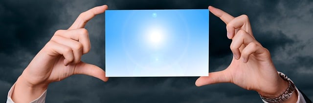 Free presentation greeting card business card illustration