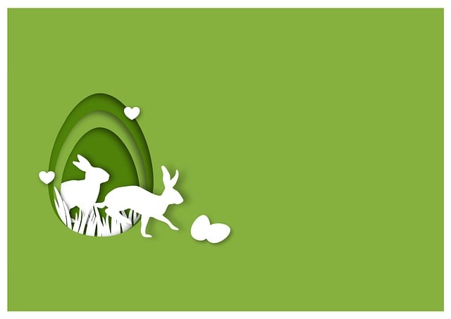 Free easter easter bunny rabbits illustration
