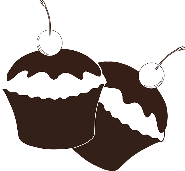 Free Cherry Dessert vector and picture