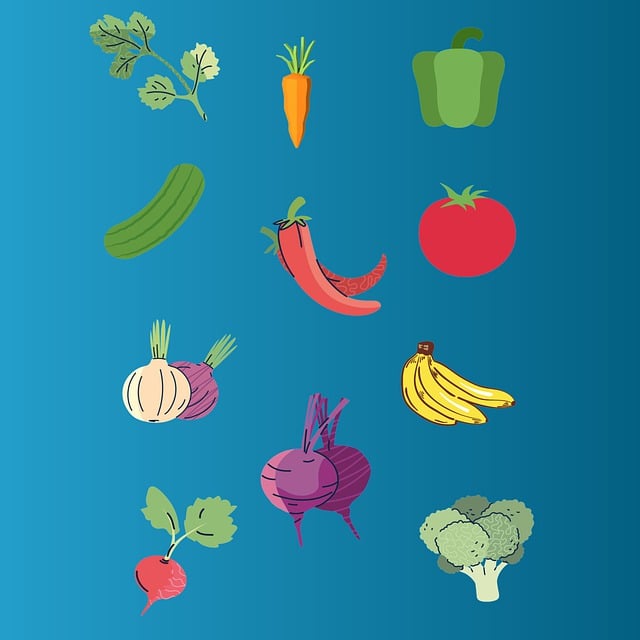 Free organic vegetables vegetables produce illustration