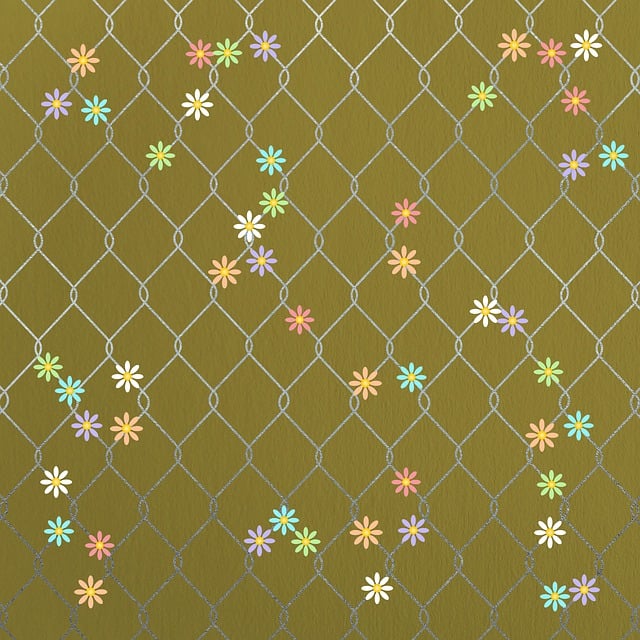 Free background pattern flowers illustration