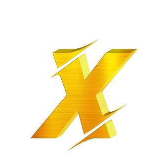 Free Golden Letter Logo illustration and picture