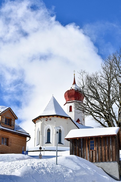 Free Church Winter photo and picture