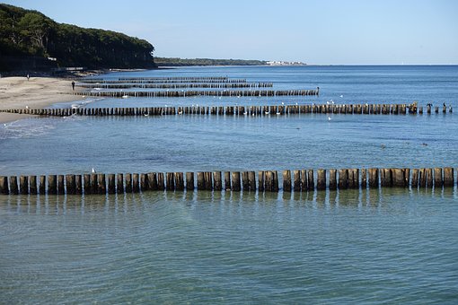 Free Baltic Sea Groynes photo and picture