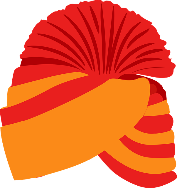 Turban, Indisk, Rajasthani, Punjab