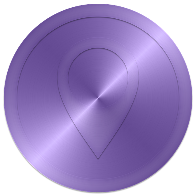 Free location pin icon illustration