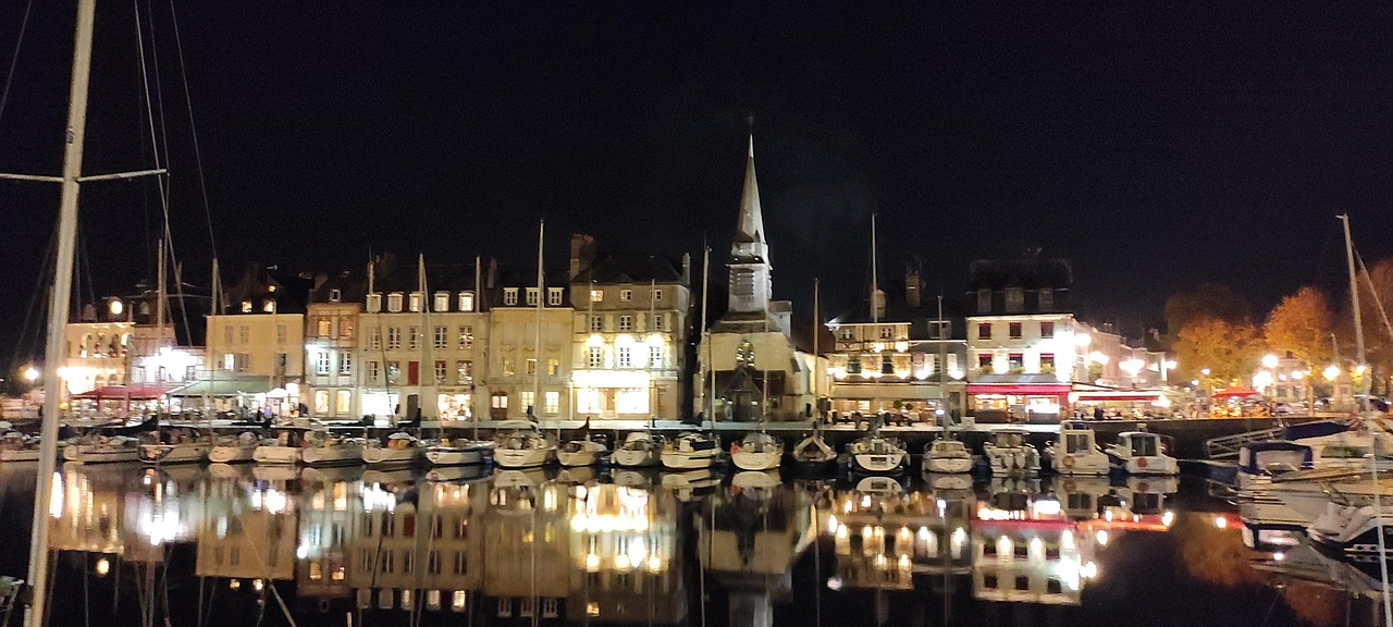 Honfleur Normandy Night