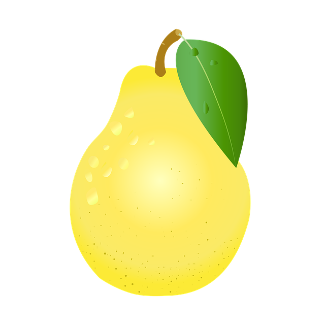 Birne, Obst, Gelbe Frucht, Clip Art