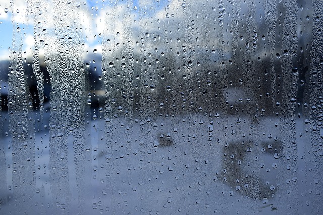 window, raindrops on glass, raindrops on a window, nature, winter, snow, raindrops, glass