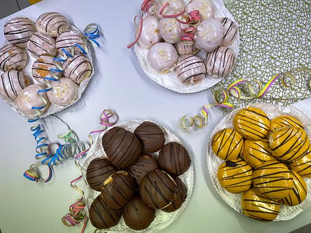 Pfannkuchen, Büro, Karneval, Fasching