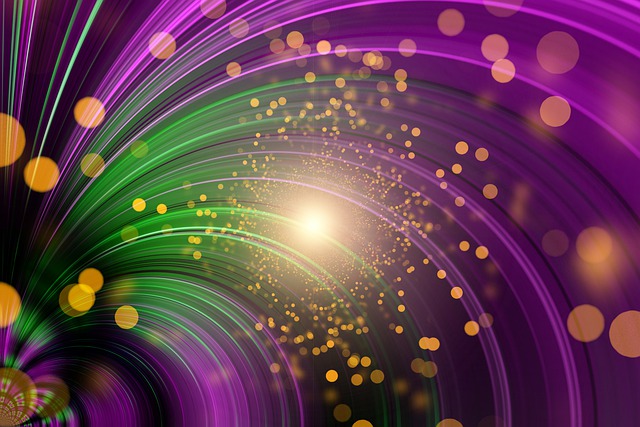 Free bokeh background light reflections illustration