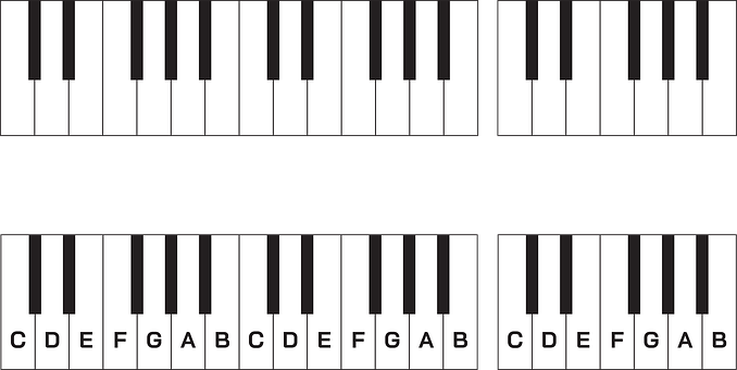 Piano, Música, Nota, Instrumento