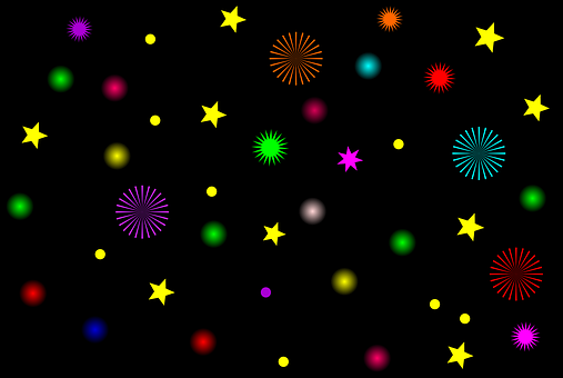 Free Stars Seamless illustration and picture